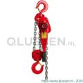 Delta Red Premium rateltakel 6,3 ton met 1,5 m hijshoogte DR.0.0556301.5