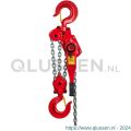 Delta Red Premium rateltakel 9 ton met 1,5 m hijshoogte DR.0.0559001.5