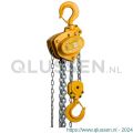 Delta Yellow handkettingtakel 3 ton met 3 m hijshoogte DY.0.04403003