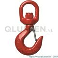 Deltalock Grade 80 wartelooghaak met klep onbelast wartelen 1,12 ton YE.8.087.06