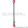 Deltalock Grade 80 spanketting 10 mm x 5 m met klephaken LC 63 kN YE.SS.8.2K.10.050