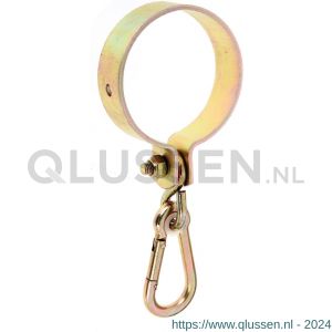GAH Alberts schommelhaak met spanband voor rondhout geel verzinkt diameter 100 mm 207502