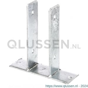 GAH Alberts U-paalhouder type 345 verzinkt 71x200 mm 212766