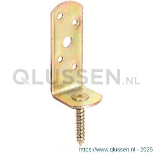 GAH Alberts vlechtschermsteun houder L-vorm geel verzinkt 115x31,5 mm 213237