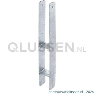 GAH Alberts H-paalhouder type 365 verzinkt 71x600x5 mm 213800