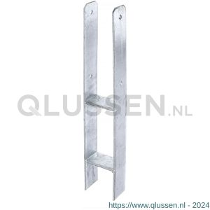 GAH Alberts H-paalhouders type 365 verzinkt 91x600x5 mm 213824