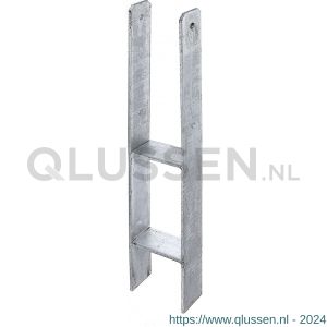 GAH Alberts H-paalhouders type 365 verzinkt 101x600x6 mm 213831