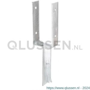 GAH Alberts U-paalhouder T-profiel verzinkt 101x200 mm 216795