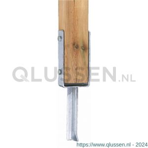 GAH Alberts U-paalhouder T-profiel verzinkt 101x200 mm 216795