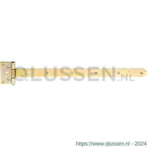 GAH Alberts kruisheng geel verzinkt 591x59x103 mm 311063