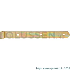 GAH Alberts heng recht afgerond geel verzinkt 300 mm diameter 10 mm 313647