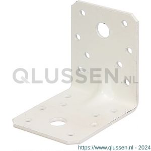 GAH Alberts hoekanker met ril sterk-rib wit 70x70x55 mm 330378