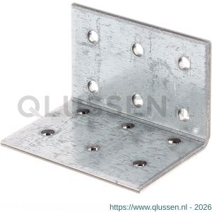GAH Alberts hoekkoppelplaat verzinkt 40x40x60x2,5 mm 330651