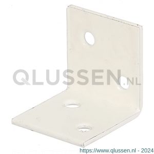 GAH Alberts versterkingshoek gefosfateerd wit 30x30x30 mm 332624