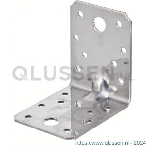 GAH Alberts hoekanker met ril sterk-rib wit RVS 70x70x55 mm 335212