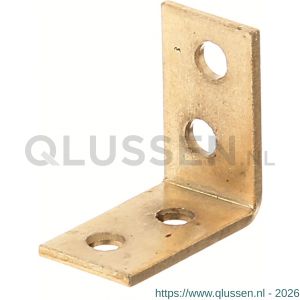 GAH Alberts stoelhoek winkelhaak vermessingd 25x25x14 set 4 stuks SB 336097