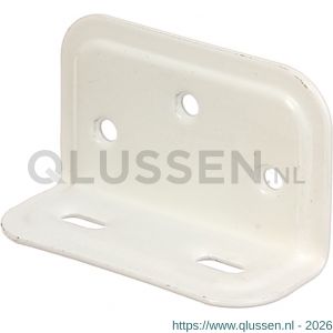 GAH Alberts versterkingshoek langgat wit 25x40x1,5 mm 340230