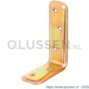 GAH Alberts steunhoek geel verzinkt 80x120x40 mm 340308