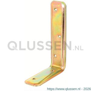 GAH Alberts steunhoek geel verzinkt 100x160x40 mm 340407