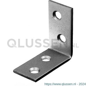 GAH Alberts stoelhoek RVS 100x100x19 mm 361099