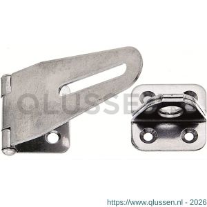 GAH Alberts kistoverval veiligheidssluiting RVS 83 mm 361426