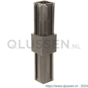 GAH Alberts XD-buisverbinder PVC zwart voor 30x30 mm 426439