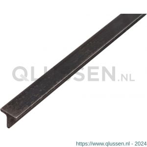 GAH Alberts T-profiel staal ruw 20x20x3 mm 2 m 430368