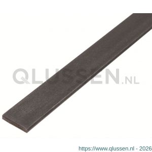 GAH Alberts platte stang staal ruw warmgewalst 30x6 mm 1 m 432614