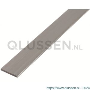GAH Alberts platte stang aluminium blank 20x2 mm 2,6 m 433048
