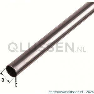 GAH Alberts ronde buis staal koudgewalst verzinkt 20x1,2 mm 1 m 433352