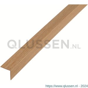 GAH Alberts hoekprofiel PVC eiken 20x20x1,5 mm 2,6 m 465421