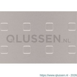 GAH Alberts structuurplaat vierkant relief aluminium zilver 200x1000x1 mm 466459