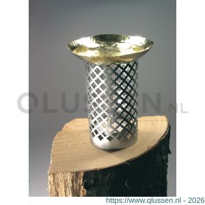 GAH Alberts geperforeerde plaat kruisjes aluminium zilver 600x1000x0,8 mm 466886