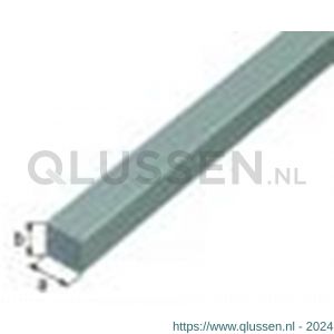 GAH Alberts vierkante stang aluminium blank 10x10 mm 1 m 470098