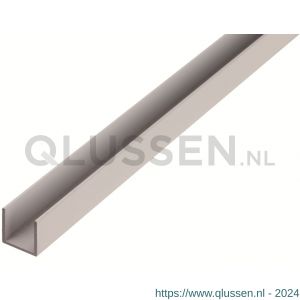 GAH Alberts U-profiel aluminium blank 20x30x20x2 mm 2 m 475352