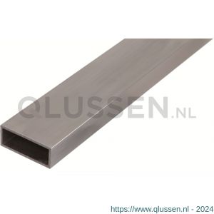 GAH Alberts rechthoekige buis aluminium blank 50x20x2 mm 2,6 m 470166