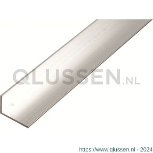 GAH Alberts hoekprofiel aluminium blank 20x10x1,5 mm 1 m 470463