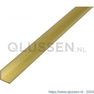 GAH Alberts hoekprofiel messing 6x6x0,8 mm 1 m 470944