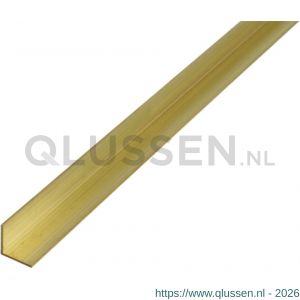 GAH Alberts hoekprofiel messing 10x10x1 mm 1 m 470968