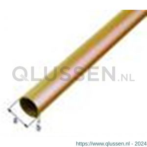 GAH Alberts ronde buis messing 2x0,3 mm 1 m 471217