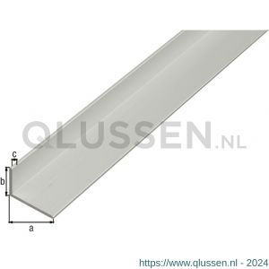 GAH Alberts hoekprofiel aluminium zilver 30x20x2 mm 2,6 m 480073