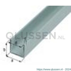 GAH Alberts U-profiel aluminium blank 20x30x20x2,0 mm 1 m 488130