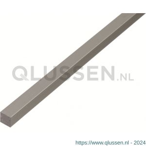 GAH Alberts vierkante stang aluminium zilver 10x10 mm 2 m 474218