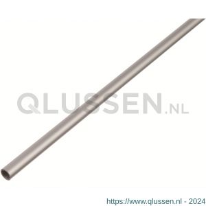 GAH Alberts ronde buis aluminium zilver 12x1 mm 1 m 473440