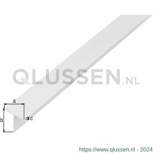 GAH Alberts T-profiel sluminium wit 15x15x1,5 mm 2,6 m 479954