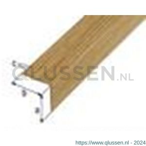 GAH Alberts hoekprofiel PVC beuken 20x20x1,5 mm 1 m 478711