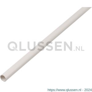 GAH Alberts ronde buis PVC wit 12x1 mm 1 m 484934