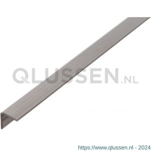 GAH Alberts hoekprofiel RVS 15x15x1,5 mm 1 m 485467