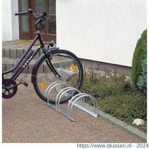 GAH Alberts meervoudige fietsenstandaard 3 fietsen verzinkt staal 700x300 mm 698287
