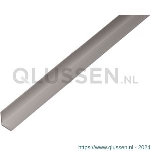 GAH Alberts hoekprofiel aluminium zilver geeloxeerd 9,5x7,5x1,5 mm 2 m 030005